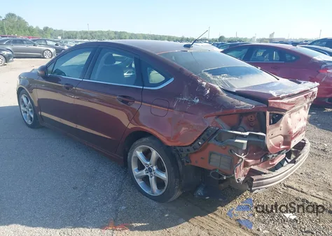 2016 Ford Fusion S из США, поврежденный, VIN 3FA6P0G77GR274997